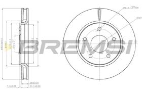 Bremsi CD7807V - BRAKE PADS