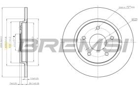 Bremsi CD7808S - BRAKE PADS