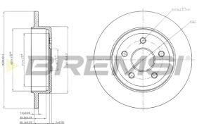 Bremsi CD7813S - BRAKE PADS