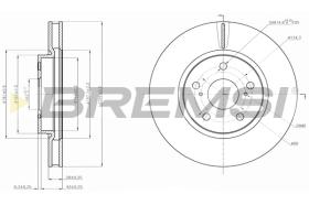 Bremsi CD7814V - BRAKE PADS