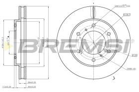 Bremsi CD7818V - BRAKE PADS