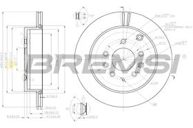 Bremsi CD7819V - BRAKE PADS