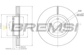 Bremsi CD7835V - BRAKE PADS