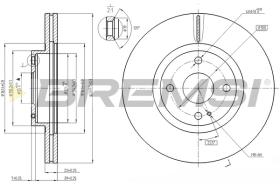 Bremsi CD7839V - BRAKE PADS