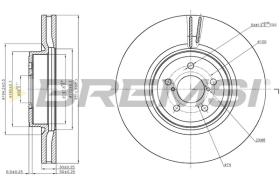 Bremsi CD7841V - BRAKE PADS