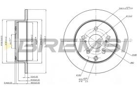 Bremsi CD7846S - BRAKE PADS