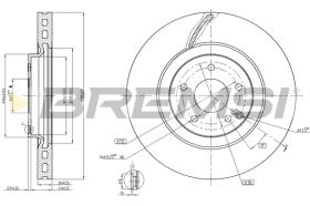 Bremsi CD7856V - BRAKE PADS