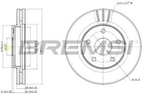 Bremsi CD7859V - BRAKE PADS