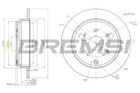 Bremsi CD7860S - BRAKE PADS