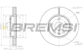 Bremsi CD7869V - BRAKE PADS