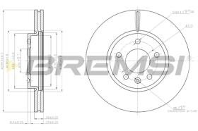 Bremsi CD7870V - BRAKE PADS