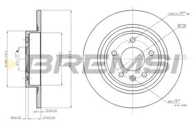 Bremsi CD7871S - BRAKE PADS