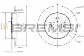 Bremsi CD7875S - BRAKE PADS