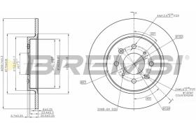 Bremsi CD7876S - BRAKE PADS