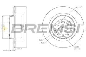 Bremsi CD7877S - BRAKE PADS