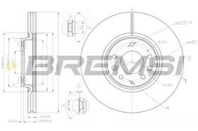 Bremsi CD7880V - BRAKE PADS