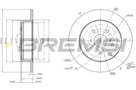 Bremsi CD7881S - BRAKE PADS