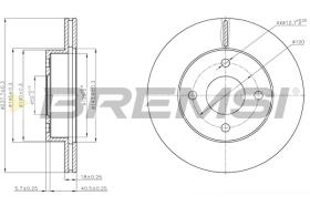 Bremsi CD7884V - BRAKE PADS