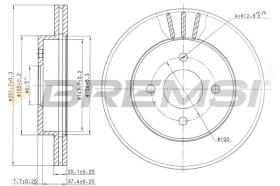 Bremsi CD7885V - BRAKE PADS