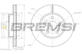 Bremsi CD7886V - BRAKE PADS