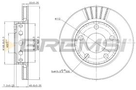 Bremsi CD7887V - BRAKE PADS