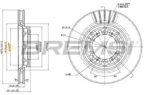 Bremsi CD7892V - BRAKE PADS