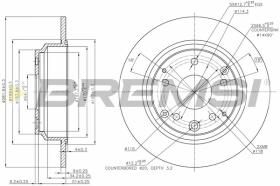 Bremsi CD7894S - BRAKE PADS