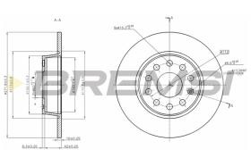 Bremsi CD7895S - BRAKE PADS