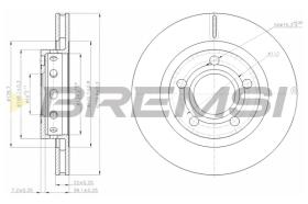 Bremsi CD7896V - BRAKE PADS