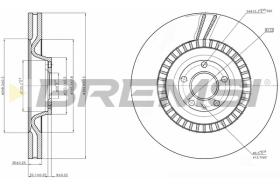 Bremsi CD7899V - BRAKE PADS