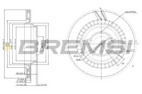 Bremsi CD7906V - BRAKE PADS