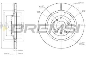 Bremsi CD7935V - BRAKE PADS