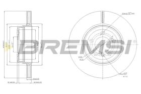 Bremsi CD7936V - BRAKE PADS