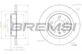 Bremsi CD7943S - BRAKE PADS