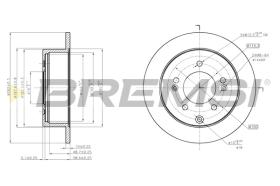 Bremsi CD7945S - BRAKE PADS