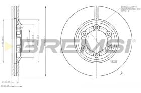 Bremsi CD7947V - BRAKE PADS