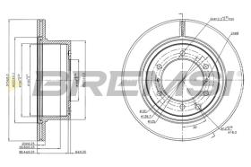 Bremsi CD7954V - BRAKE PADS