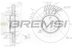 Bremsi CD7957VLS - BRAKE PADS