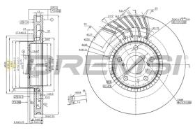 Bremsi CD7957VRD - BRAKE PADS