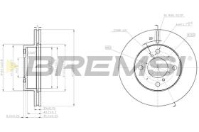 Bremsi CD7960V - BRAKE PADS