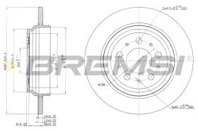 Bremsi CD7964S - BRAKE PADS