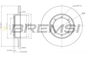 Bremsi CD7977S - BRAKE PADS