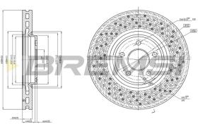 Bremsi CD7981VLS - BRAKE PADS