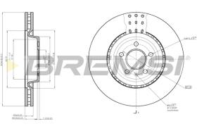 Bremsi CD7997V - BRAKE PADS