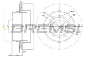 Bremsi CD8002V - BRAKE PADS