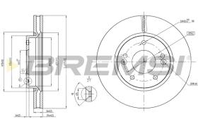 Bremsi CD8004V - BRAKE PADS