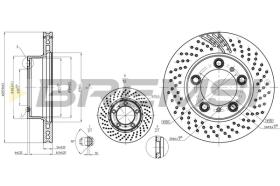 Bremsi CD8027VRD - BRAKE PADS