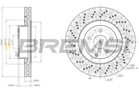 Bremsi CD8030V - BRAKE PADS