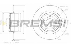 Bremsi CD8031S - BRAKE PADS