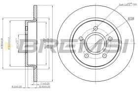 Bremsi CD8061S - BRAKE PADS